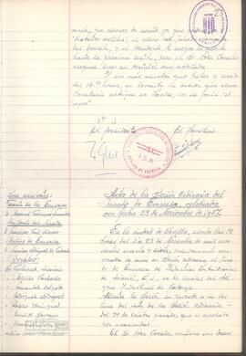 1967 (23 de noviembre) – Acta del Jurado