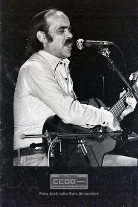 Recital de José Antonio Labordeta celebrado en la Facultad de Derecho de la Universidad de Sevilla – 07