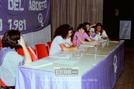 1a Jornadas Feministas Internacionales celebradas en Sevilla 27-28 de Junio 1981