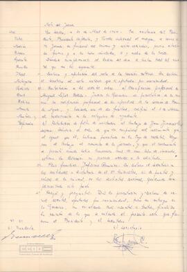 1962 (30 de abril) – Acta del Jurado