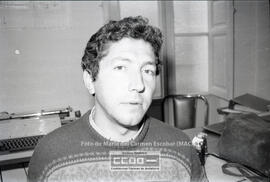 Primeros planos de dirigentes de CCOO y del PCA