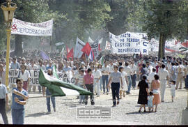 Manifestación de apoyo al pueblo chileno