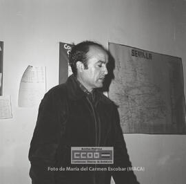 Sindicalistas de la federación del campo y escenas de la sede del sindicato en Sevilla  –  04