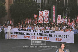 Manifestación de trabajadores de Tabacalera – 19