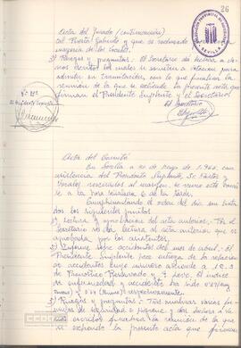 1966 (30 de mayo) – Acta del Comité de Seguridad e Higiene