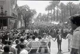 Manifestación 1o de Mayo de 1979 en Sevilla