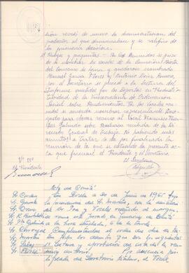 1965 (30 de junio) – Acta del Comité de Seguridad e Higiene