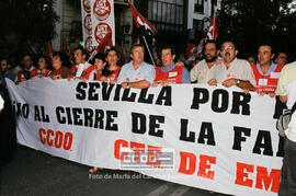 Manifestación de trabajadores de Tabacalera – 12