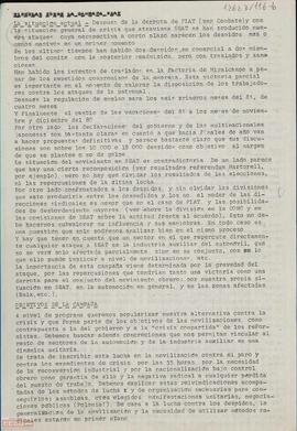 Circular de la [LCR] sobre la campaña en SEAT