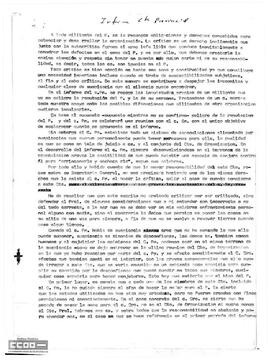 Informe al Comité Provincial de Sevilla sobre los problema de la célula de Triana.