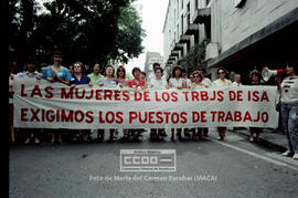 Manifestación de la mujeres de los trabajadores de ISA  – 13