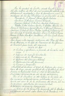 1972 (14 de abril),  Acta del Pleno del Jurado de Empresa