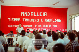 Conferencia de la Federación andaluza del campo de CCOO sobre Empleo Comunitario celebrada en Badalatosa – 02