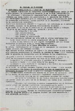 “El programa de transición”