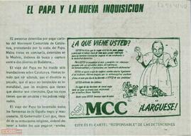 “El Papa y la nueva Inquisición”