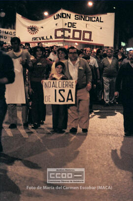 Manifestación de los trabajadores de I.S.A. – 07