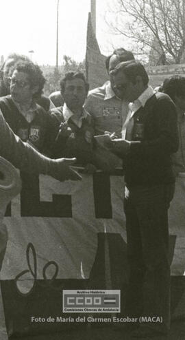 Manifestación 1o de Mayo de 1979 en Sevilla