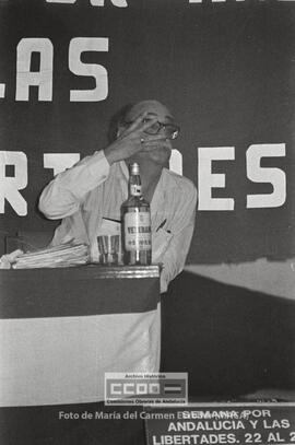 Semana por Andalucía y la Libertades. Conferencias de Luis Otero y Fernando Sagaseta