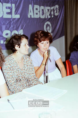 1a Jornadas Feministas Internacionales celebradas en Sevilla 27-28 de Junio 1981