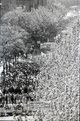 Manifestación 1o de Mayo de 1979 en Sevilla