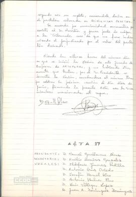 1973 (12 de junio) – Acta del Jurado (núm. 17)