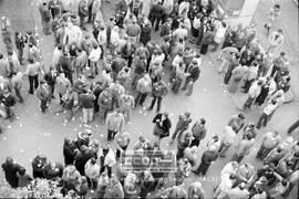 Concentración y manifestación de trabajadores del Ministerio de Defensa (personal laboral no funcionario)
