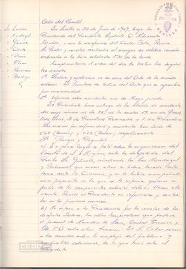 1969 (30 de junio) – Acta del Comité de Seguridad e Higiene