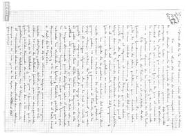 Informe sobre el movimiento obrero por Miguel Ovando, de la célula Che Guevara de Triana.