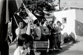 Manifestación del 1º de Mayo de 1979 en camas