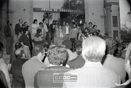Huelga en las minas de Aználcollar