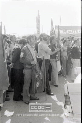 Manifestación del 1º de Mayo de 1979 en camas