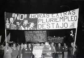 Manifestación en defensa del empleo y por el cumplimiento del ANE