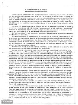 “El eurocomunismo y el maoísmo”. Informe del PCOE.