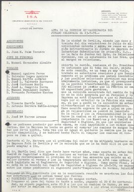 1976 (23 de julio) – Acta del Jurado