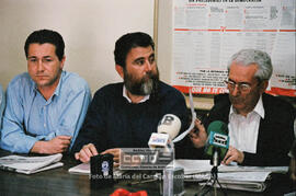 Rueda de prensa de CCOO de Sevilla y Marcelino Camacho – 08