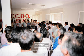 Asamblea de delegados en la sede de Trajano de CCOO de Sevilla  – 07