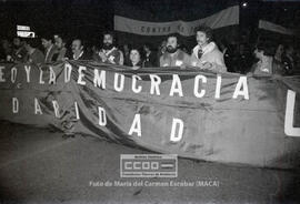 Manifestación en defensa del empleo y por el cumplimiento del ANE