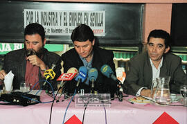 Rueda de prensa y asamblea de CC.OO. Sevilla con Antonio Gutierrez – 05