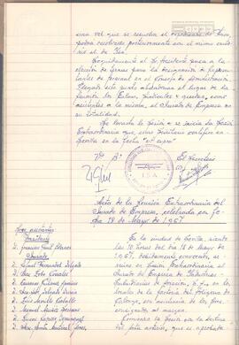 1967 (18 de mayo) – Acta del Jurado