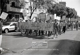 Manifestación en Sevilla de trabajadores en huelga de la empresa MASS (Alcalá) – 09