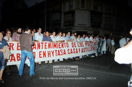 Manifestación de empresa HYTASA, CASA y Astilleros por los puestos de trabajo – 02