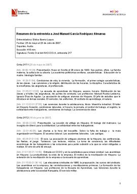 Entrevista a Juan Manuel García Rodríguez-Almansa
