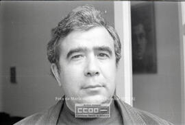 Primeros planos de dirigentes de CCOO y del PCA