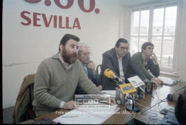 Visita de Marcelino Camacho a Sevilla