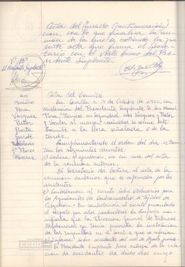 1966 (14 de octubre) – Acta del Comité de Seguridad e Higiene
