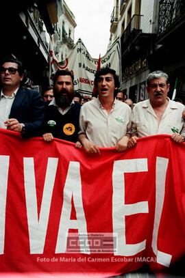 Manifestación 1o de Mayo de 1985 en Sevilla – 07