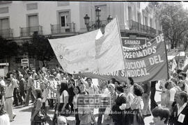 Manifestación 1o de Mayo de 1979 en Sevilla