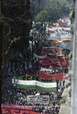 Manifestación 1o de Mayo de 1980 en Sevilla
