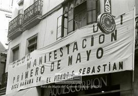 Manifestación 1o de Mayo de 1979 en Sevilla