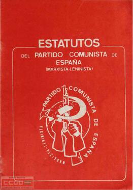 Estatutos del Partido Comunista de España (marxista-leninista)
